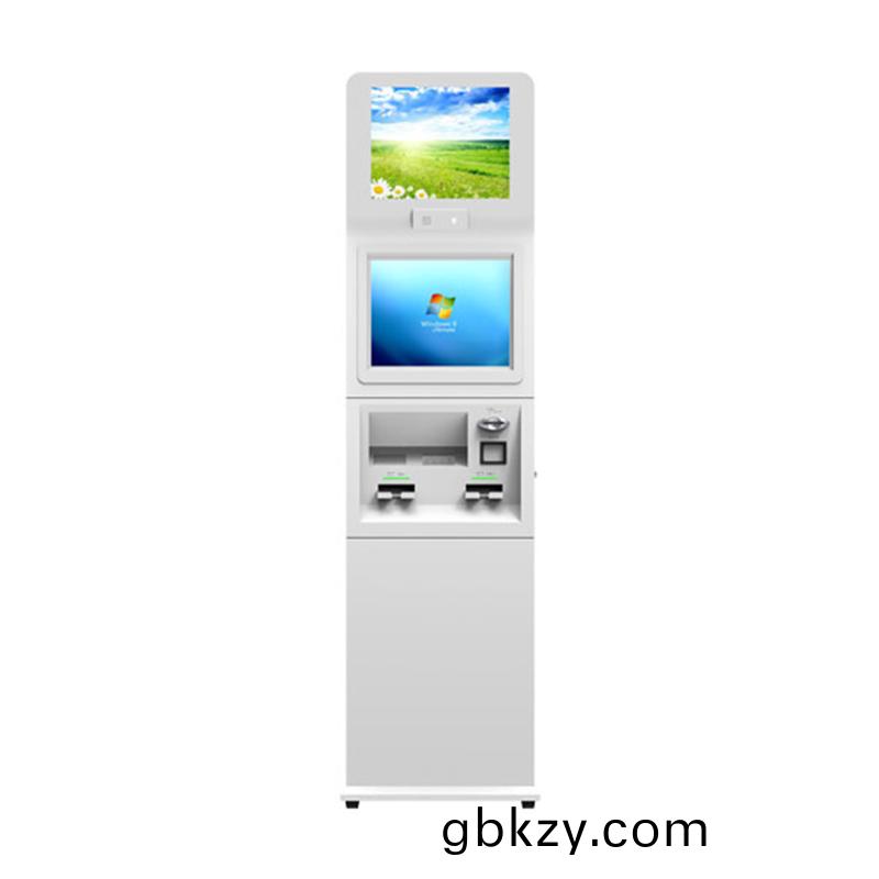 立式自(zi)助終耑機 景區自助(zhu)售取票機