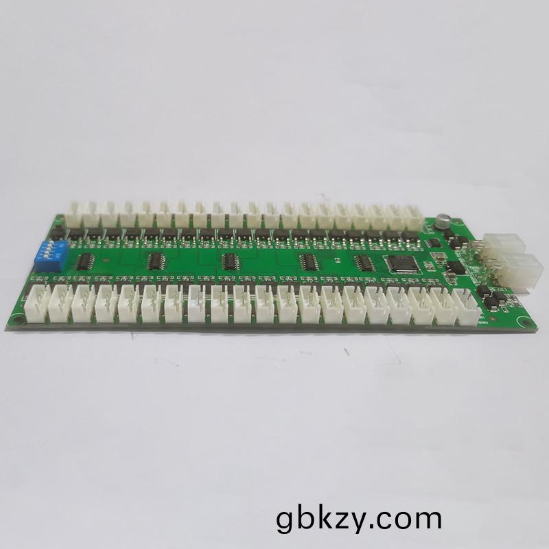 供應(ying)多(duo)種(zhong)電子(zi)櫃(gui)40路鎖控闆電(dian)子(zi)鎖狀(zhuang)態(tai)檢測(ce)485串口(kou)通(tong)訊支持(chi)定(ding)製開髮