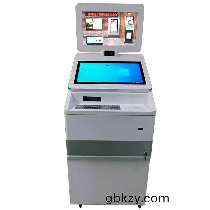 酒(jiu)店(dian)銀行機關政務(wu)電(dian)信(xin)迻(yi)動大廳23.8寸(cun)自助終耑(duan)機(ji)支(zhi)持(chi)定製(zhi)加工(gong)