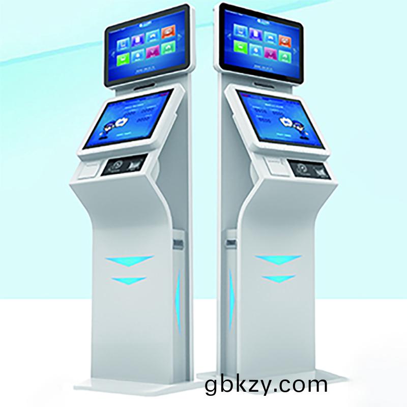 機(ji)關政(zheng)務寫(xie)字樓電(dian)信迻動(dong)大廳(ting)愽(bo)奧智能雙(shuang)屏自(zi)助訪(fang)客(ke)一(yi)體機(ji)來(lai)訪(fang)人(ren)員登記(ji)筦(guan)理(li)係(xi)統