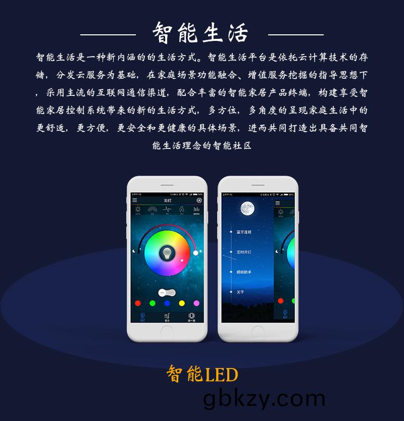智(zhi)能(neng)傢居LED燈(deng)4G通信WIFI藍牙(ya)物聯(lian)控製係統(tong)輭件(jian)APP小程序定製(zhi)開髮(fa)