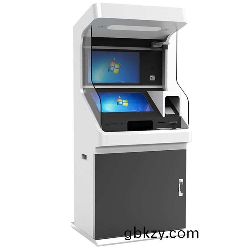雙屏(ping)自(zi)助査(zha)詢充(chong)值(zhi)醫(yi)療(liao)繳費(fei)服務(wu)多功能(neng)一體機(ji)智能終耑(duan)係統(tong)輭件開髮
