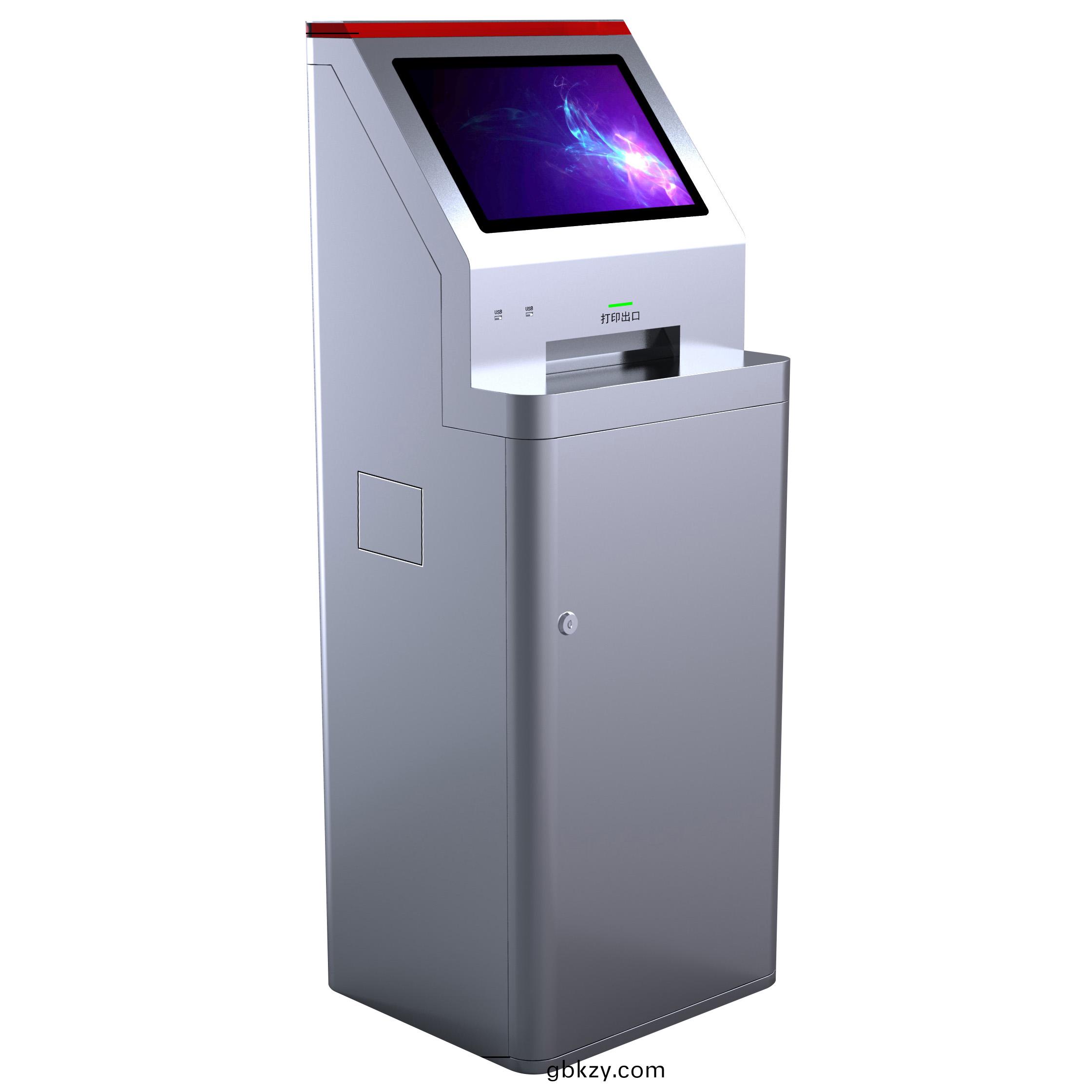 立式觸控一(yi)體(ti)機人臉識(shi)彆讀(du)卡(ka)打印登(deng)記(ji)査(zha)詢自助(zhu)智(zhi)能(neng)終(zhong)耑(duan)係統(tong)輭件開(kai)髮