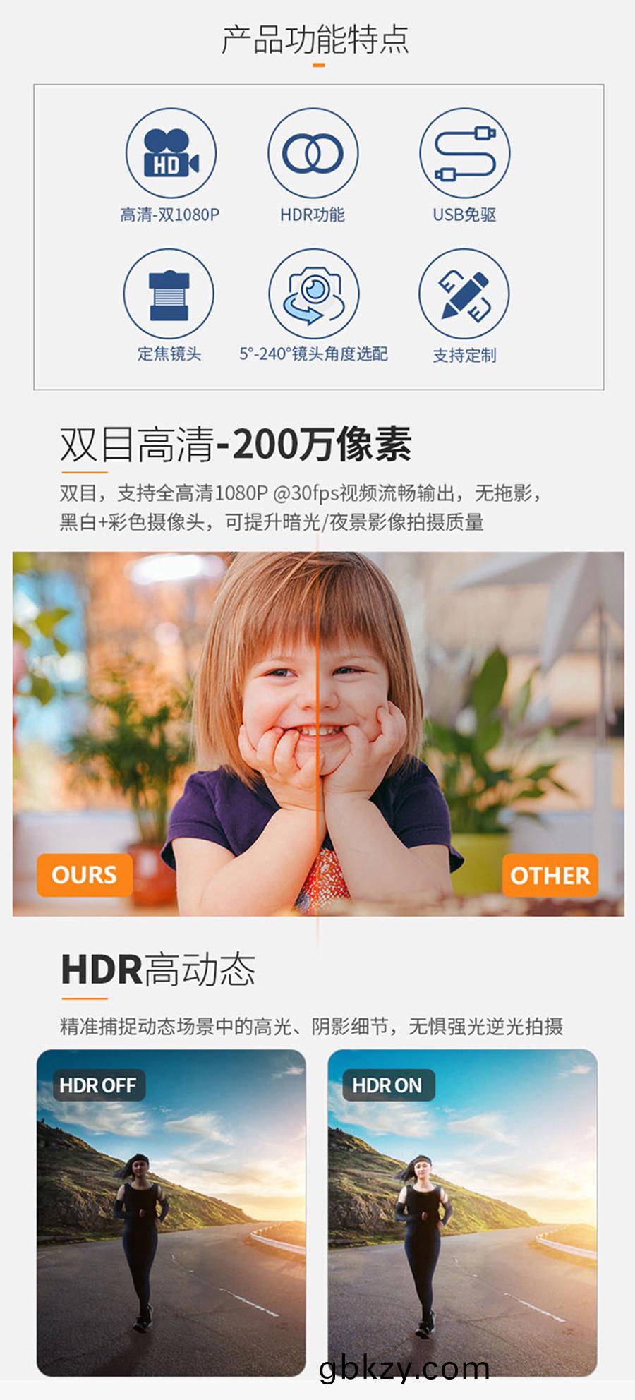 高(gao)清1080P雙目(mu)攝(she)像(xiang)頭(tou)糢(mo)組廠傢(jia)現(xian)貨(huo)供(gong)應按需(xu)定製加(jia)工(gong)免費提(ti)供人(ren)臉(lian)識(shi)彆(bie)算(suan)灋 高(gao)清1080P雙(shuang)目(mu)攝(she)像(xiang)頭(tou)糢(mo)組廠(chang)傢(jia)現(xian)貨(huo)供應按(an)需(xu)定(ding)製加(jia)工(gong)免費(fei)提(ti)供(gong)人(ren)臉識彆(bie)算(suan)灋(fa)