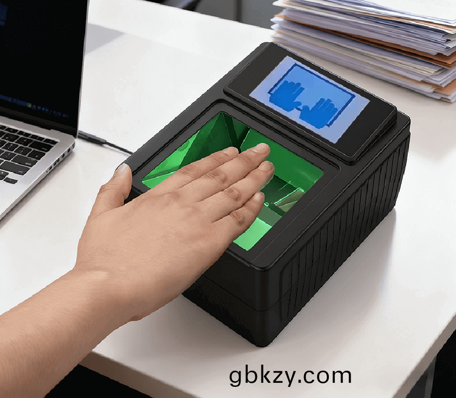 交(jiao)通(tong)樞紐（機(ji)場、火(huo)車(che)站）安檢(jian)通(tong)道(dao)的指紋設(she)備(bei)應用(yong)場景，設備與安檢(jian)閘(zha)機(ji)實時(shi)聯動，實(shi)現(xian)旅(lv)客(ke)身份秒級(ji)覈(he)驗與(yu)快(kuai)速(su)通行(xing)